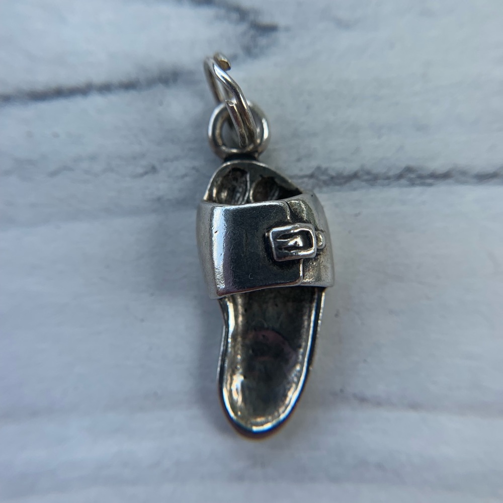 Sterling Silver Sandal Charm